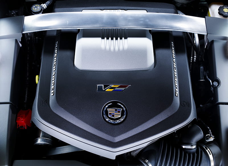 Cadillac CTS-V Wagon (2012) - Engine, car, HD wallpaper