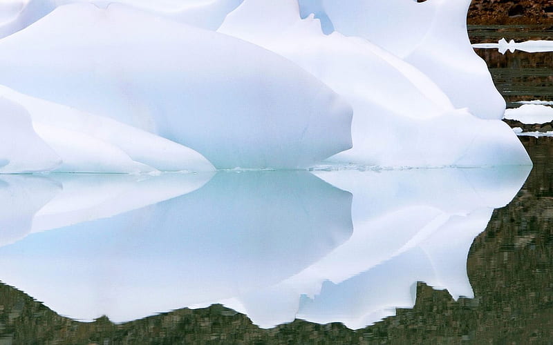 Polar ice, HD wallpaper