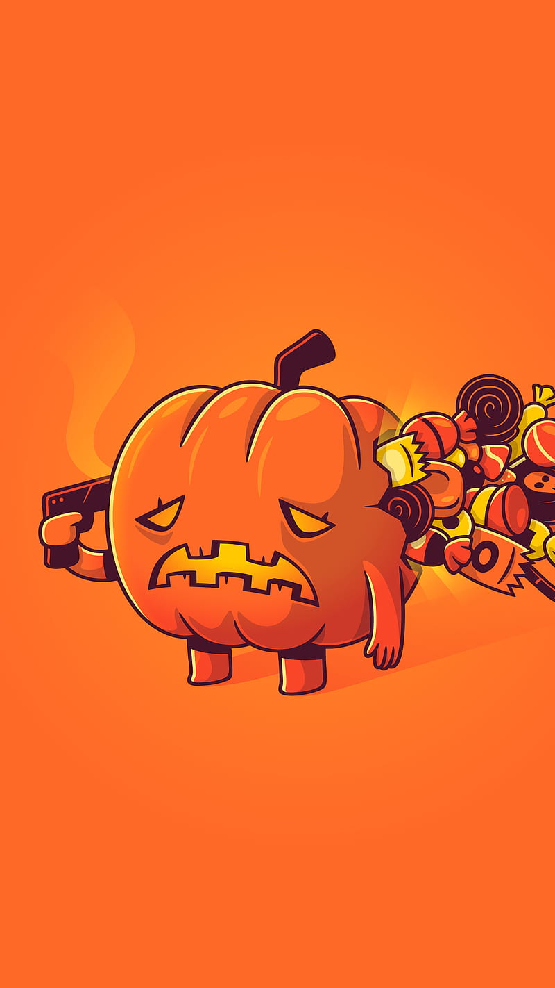 Pumpkin, autumn, fall, halloween, october, HD phone wallpaper | Peakpx