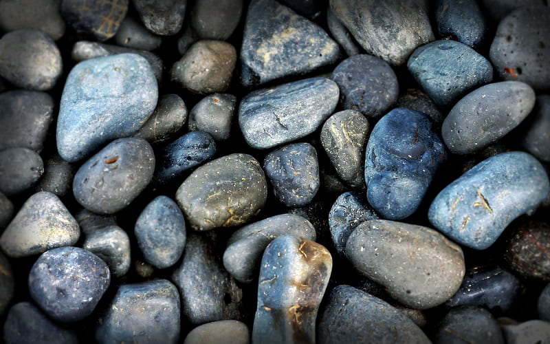 Stones, beach, pebbles, sea stones, HD wallpaper