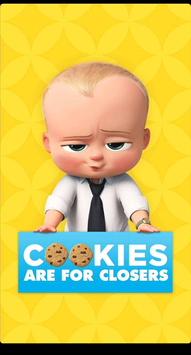 Cookies for Closers, animation, boss, boss baby, moments, movies, HD phone wallpaper