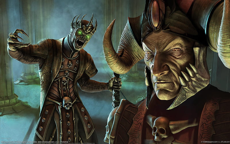 Dark Fantasy CG illustration of Warcraft B, HD wallpaper