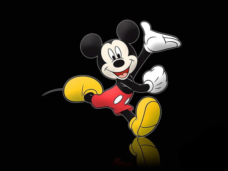 Mickey Mouse, cute, red, mouse, black, yellow, child, mickey, disney, HD  wallpaper | Peakpx