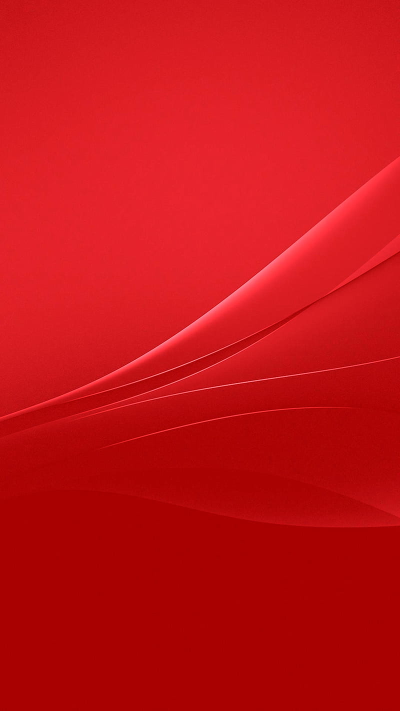 Xperia Z4, abstract, default, original, red, sony, stoche, xperia, HD phone wallpaper