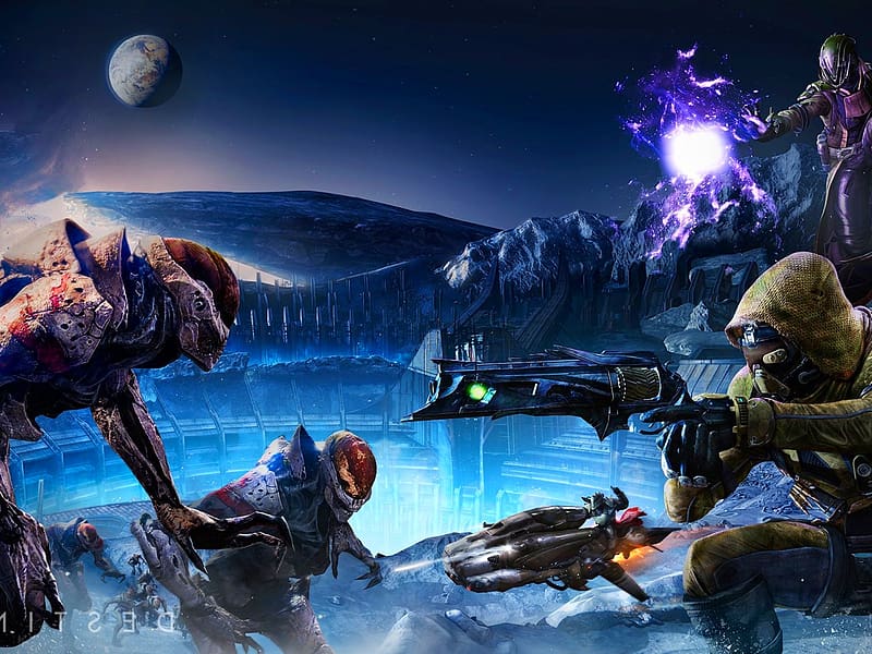 DESTINY Sci Fi Shooter Fps Action Fighting Futuristic Warrior Fantasy Mmo Online Rpg ., Destiny 1, HD wallpaper