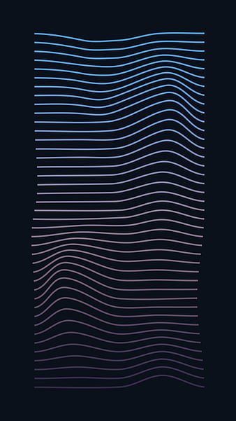 minimalist lines, blue, pink, design, basic, HD phone wallpaper