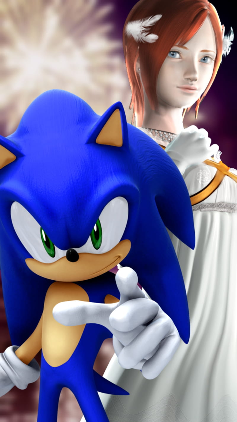 Sonic the Hedgehog 2006, 2006, Sonic, Fast, Sega, HD wallpaper