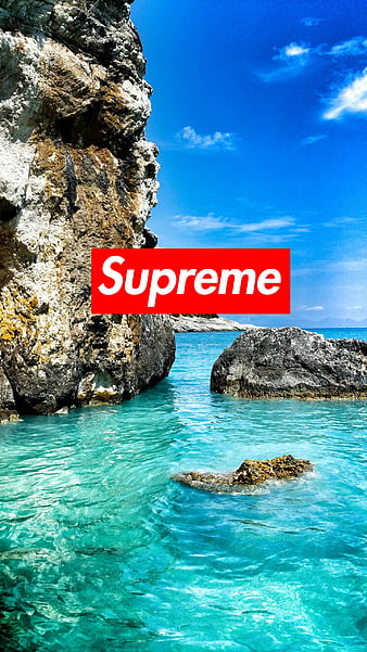 Supreme Beach Brands Logo Luxury Nature Ocean Hd Phone Wallpaper Peakpx