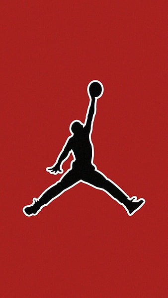 red michael jordan logo