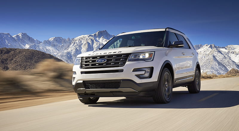 2017 Ford Explorer XLT Sport Appearance Package - Front , car, HD wallpaper