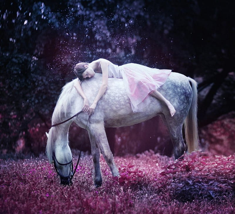 Discover more than 81 pink aesthetic horse wallpapers latest  incdgdbentre