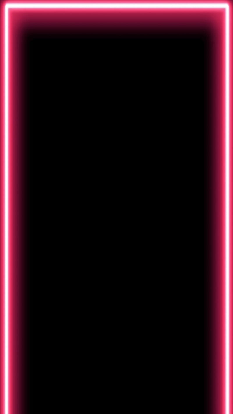 neon, black, blue, edge, glow, original, pink, purple, red, rot, screen, HD phone wallpaper