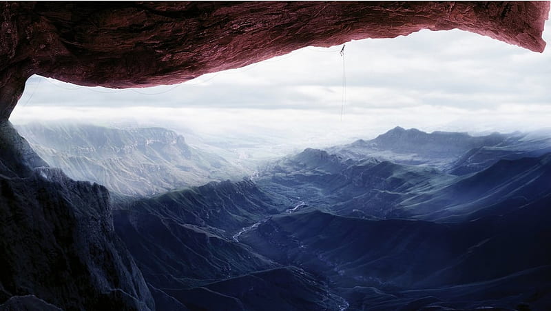 Rock Climbing Man, HD wallpaper