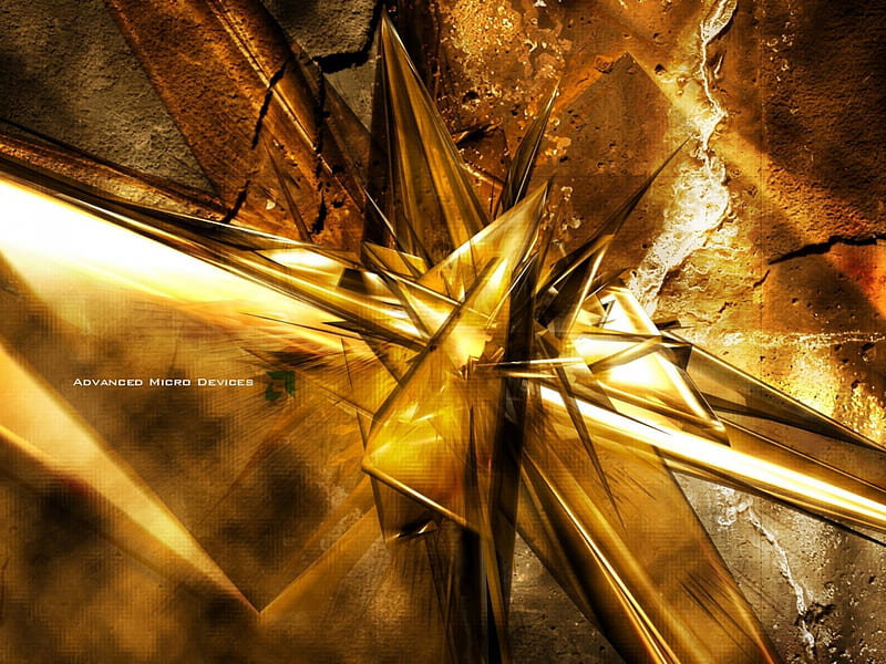 Golden Glass, glass, abstract, golden, texture, HD wallpaper