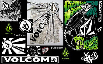 76 Volcom Logo Wallpaper  WallpaperSafari