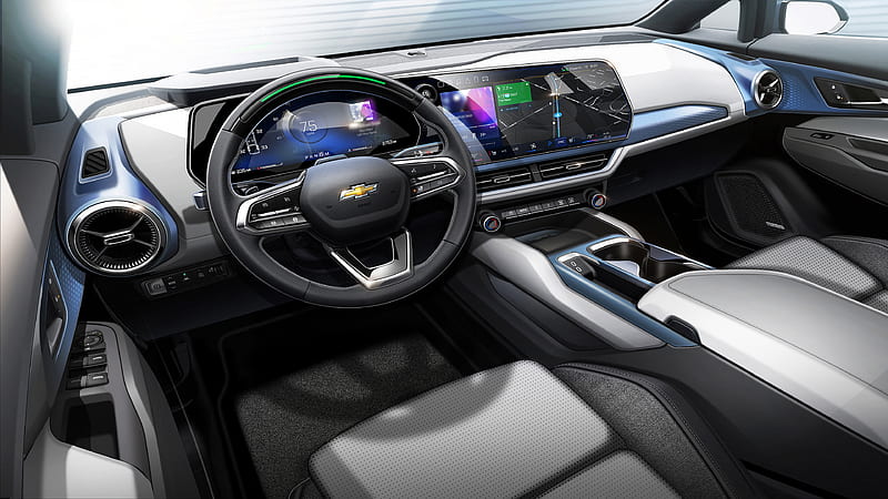 2024 Chevrolet Equinox EV LT Interior, HD wallpaper