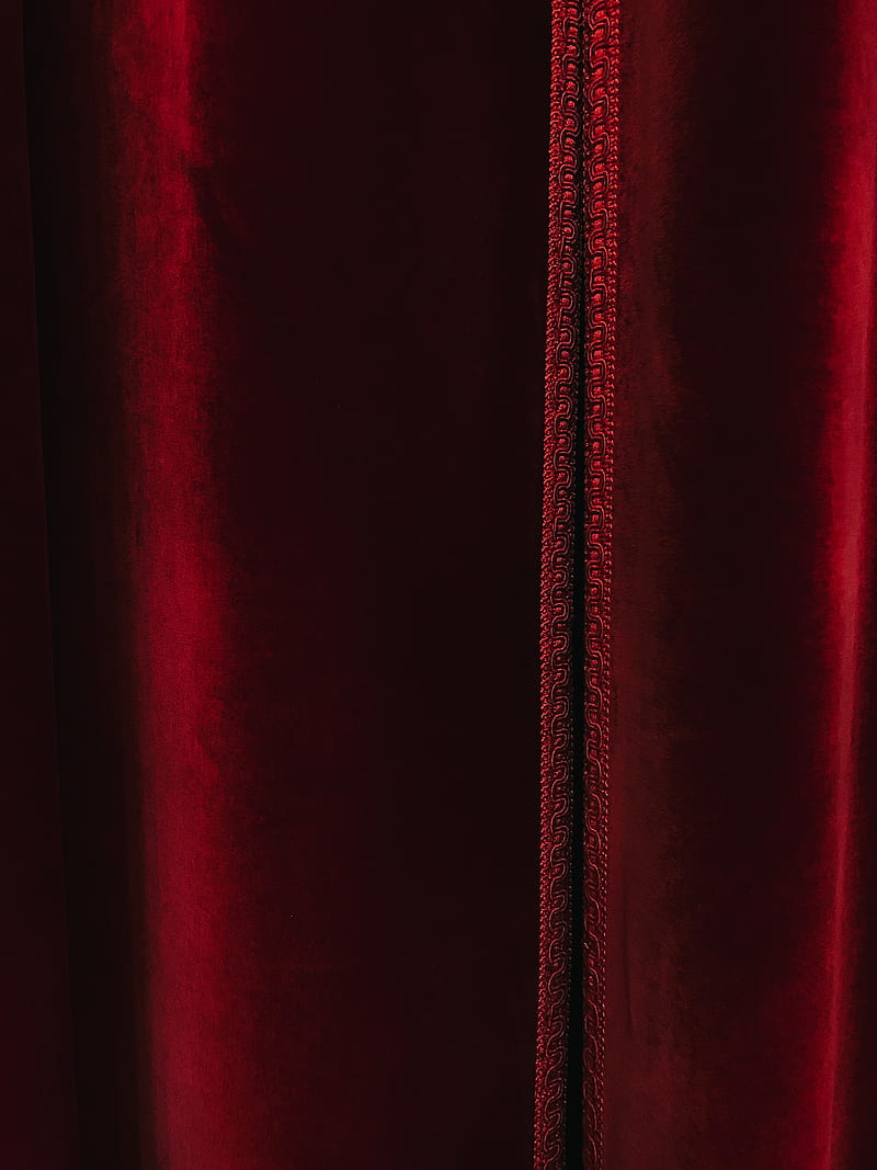 cloth, red, texture, dark, HD phone wallpaper