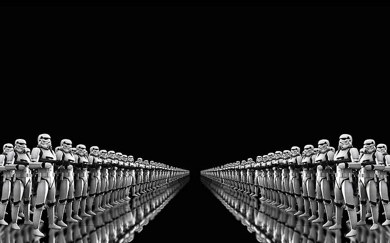Imperial Storm Troopers, background, imperial, troops, black, army, HD wallpaper