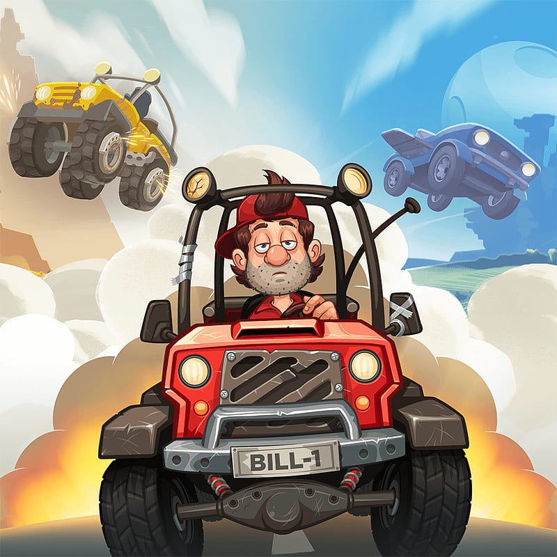 Hill Climb Racing (MOD) for Samsung Galaxy Tab 3 7.0