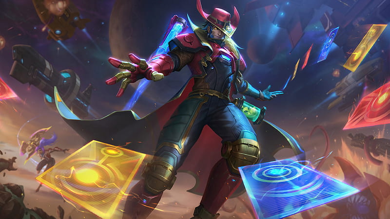 Twisted Fate League Of Legends, HD wallpaper