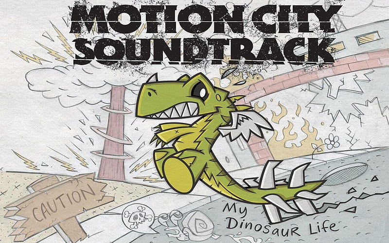 My Dinosaur Life, motion city soundtrack, mcs, music, HD wallpaper