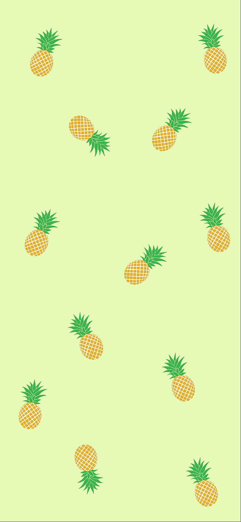 Pineapples, fruit, fun, painting, pineapple, summer, vivid, HD phone wallpaper