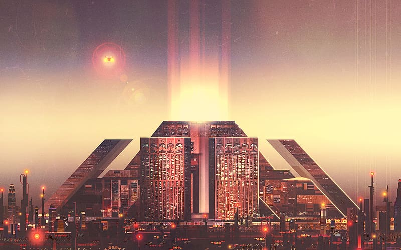 City, Building, Futuristic, Movie, Blade Runner 2049, HD wallpaper