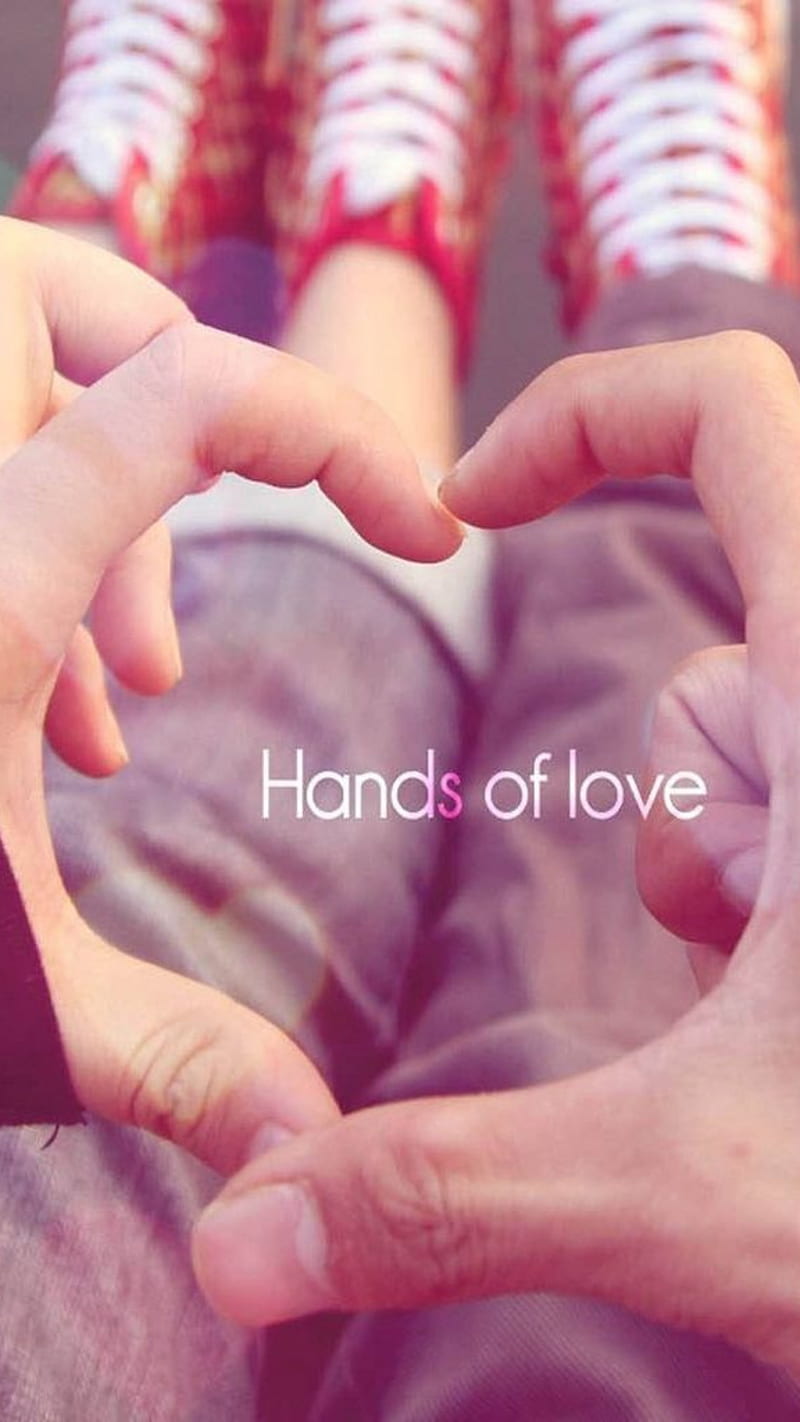 love quote hand , arm, heart, couple, HD phone wallpaper
