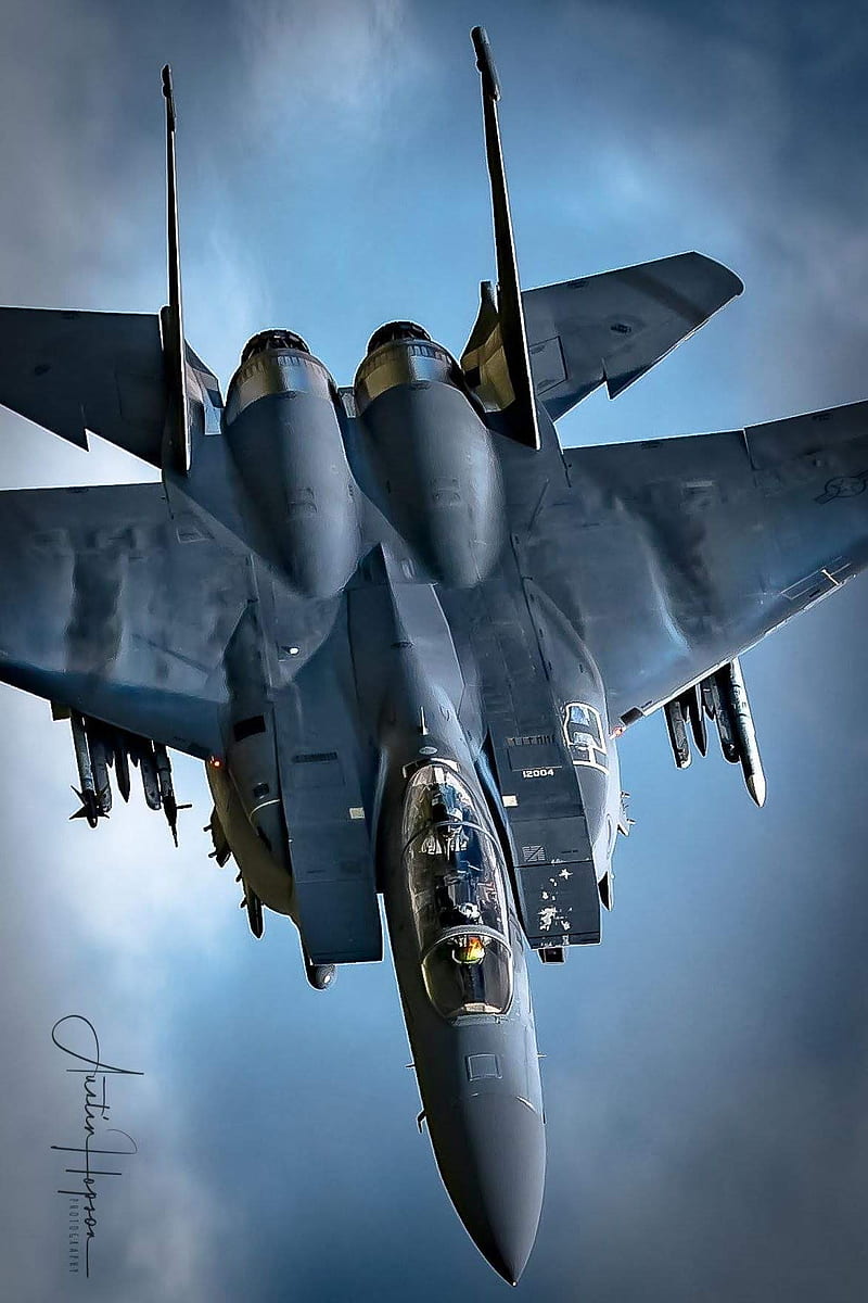 Eagle In Action Skies F15 Strike Desert Fighter Eagle Recon Jet Hd Wallpaper Peakpx