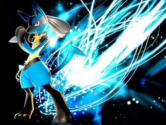 Shiny Lucario Remake HD wallpaper