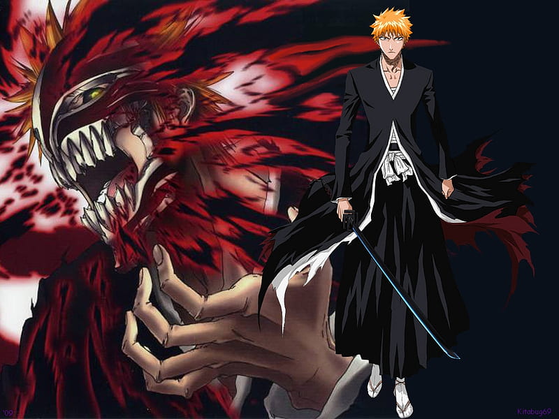 Bleach ichigo vaizard, bleach, ichigo, vaizard, and, HD wallpaper | Peakpx