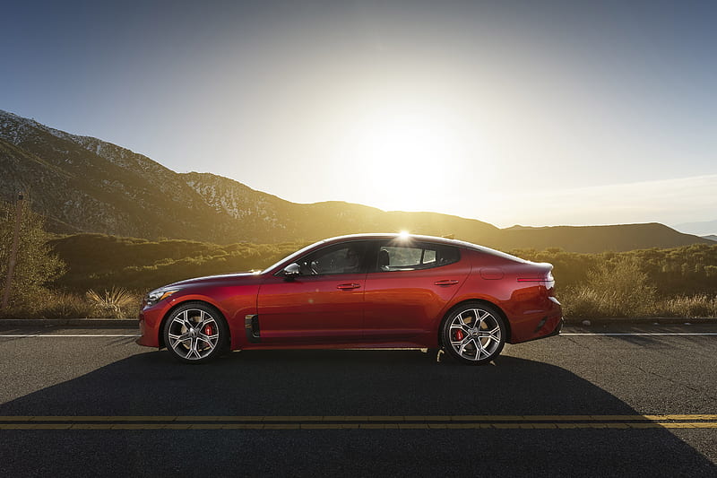 2018 Kia Stinger Gt, Sedan, Twin Turbo, V6, Car, Hd Wallpaper 