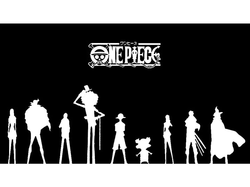 One Piece , members, all, cool, black, one piece, HD wallpaper