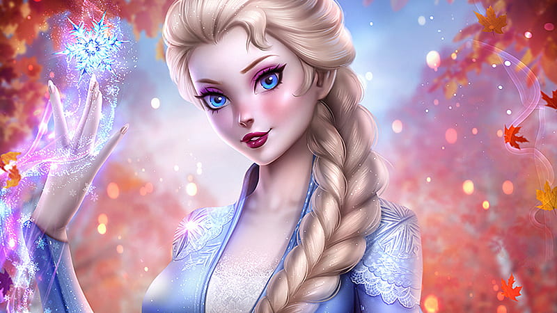 Elsa In White Dress Frozen 2, HD wallpaper | Peakpx