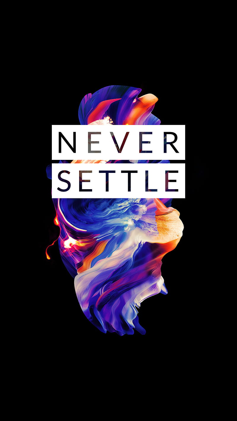 OnePlus 5 Stock , android, never, one, oneplus5, plus, settle, super, HD phone wallpaper