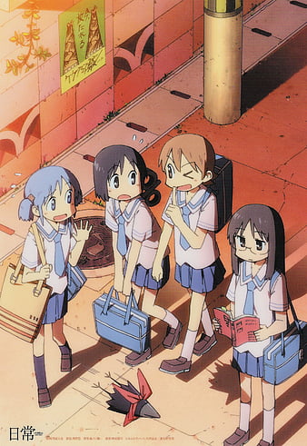 Amazon.com: Nichijou Anime Poster (4) Art Poster Canvas Painting Decor Wall  Print Photo Gifts Home Modern Decorative Posters Framed/Unframed  08x12inch(20x30cm): Posters & Prints