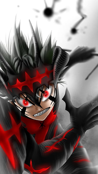 Red and Black: Asta Union Mode! Fanart/Wallpaper that I made : r