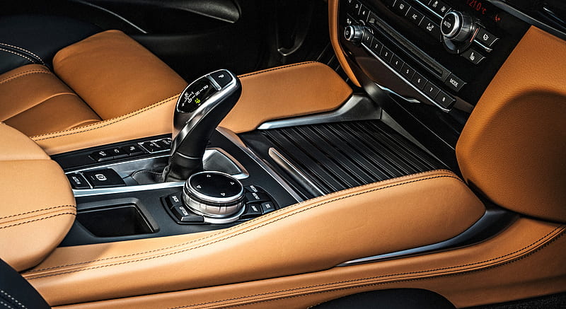 2015 BMW X6 Pure Extravagance Cognac - Interior Detail , car, HD wallpaper