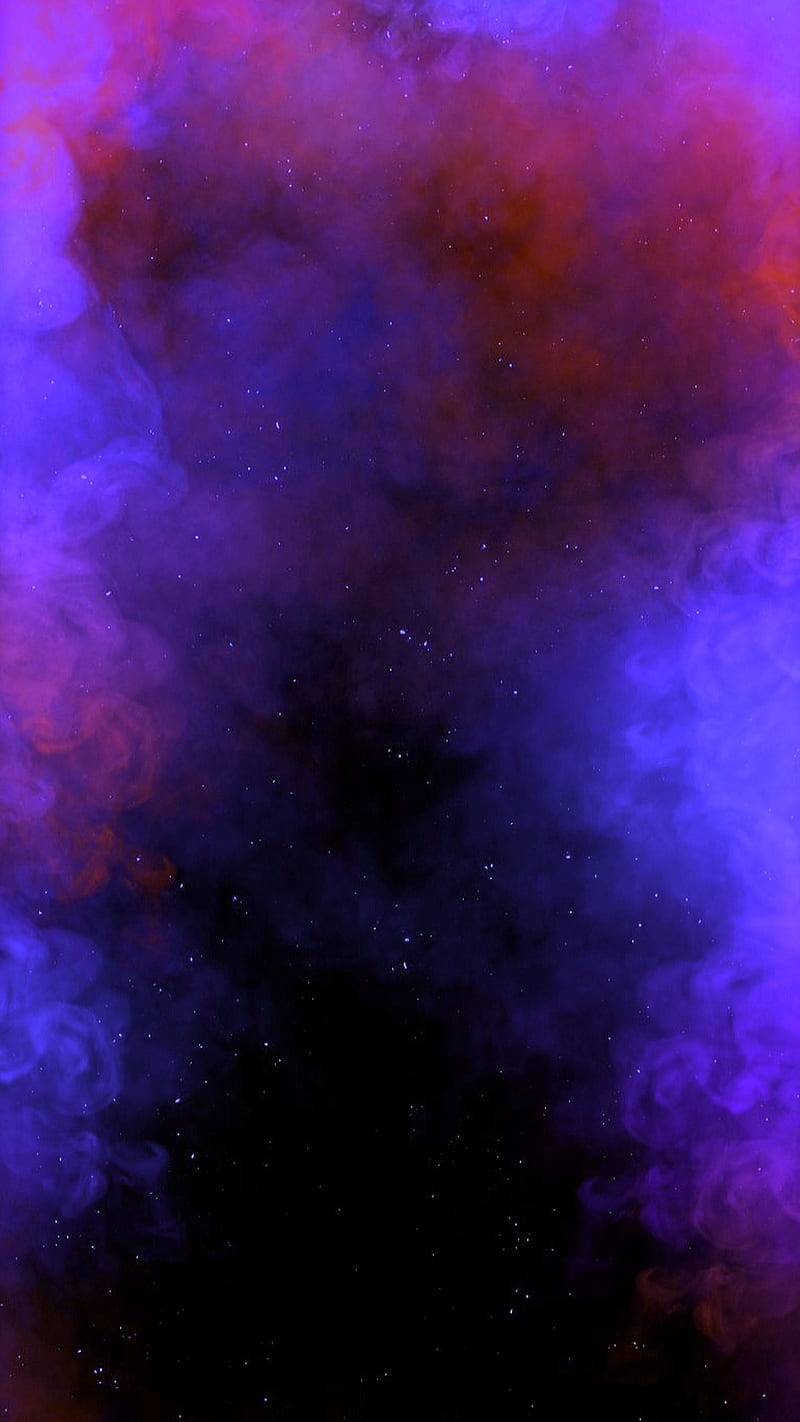 Red and blue, color, smoke, mixed, , mix, colors, HD phone wallpaper
