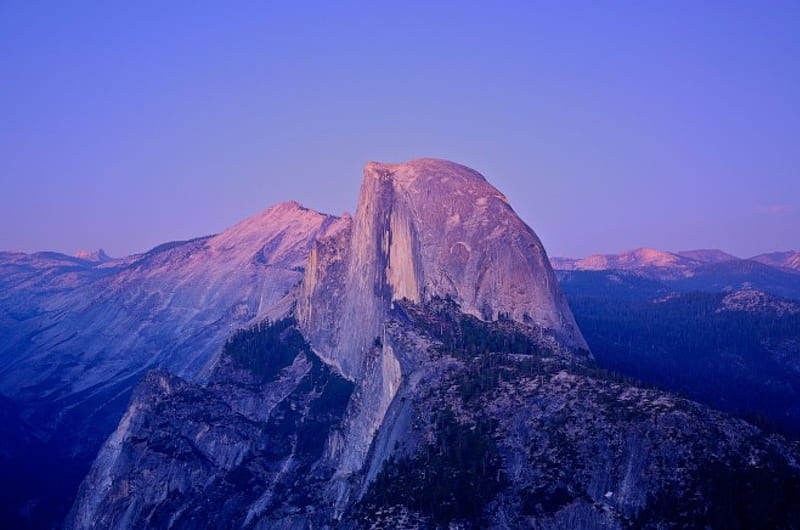Half Dome ~ Yosemite National Park, digital, art, bonito, abstract, HD wallpaper