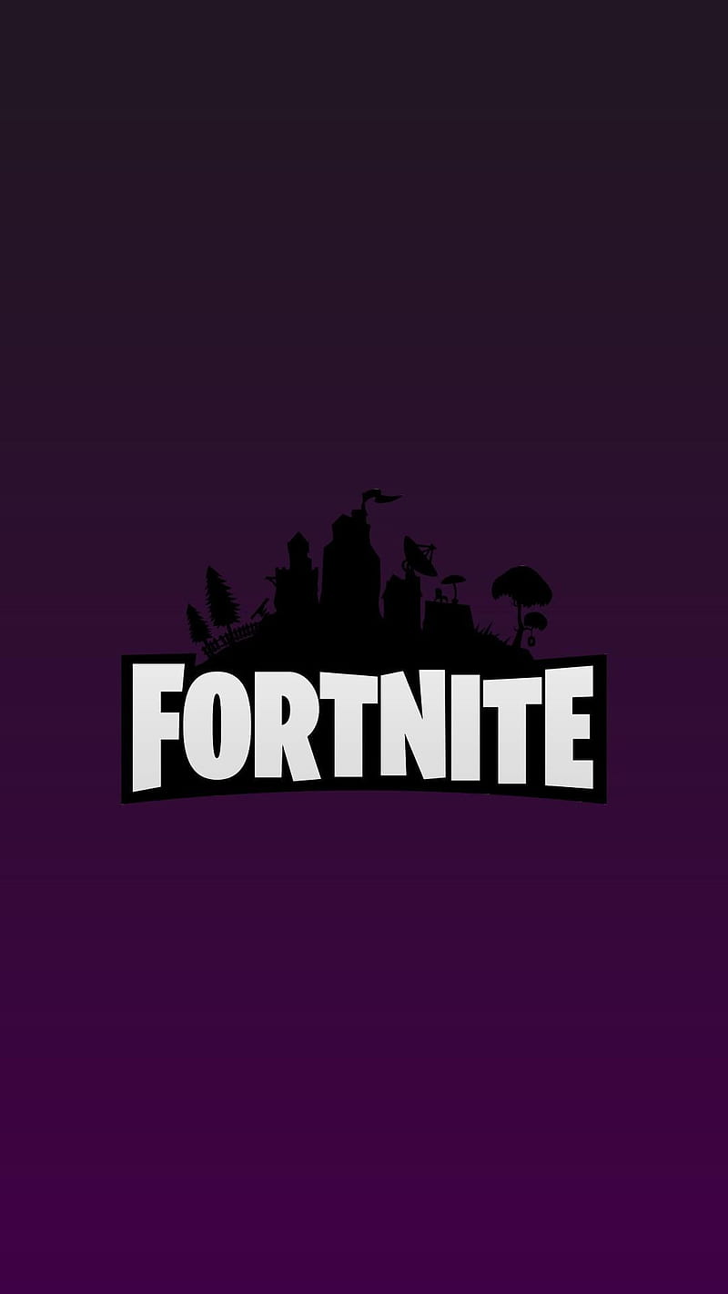 Fortnite, game, logo, mobile, pc, HD phone wallpaper