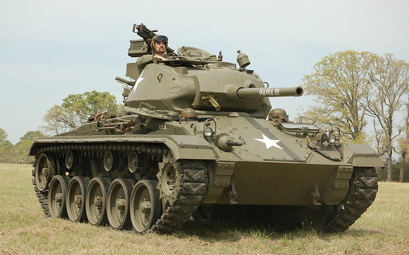 M-24 Chaffee Medium Tank, ww-ii, us army, tank, chaffee, HD wallpaper