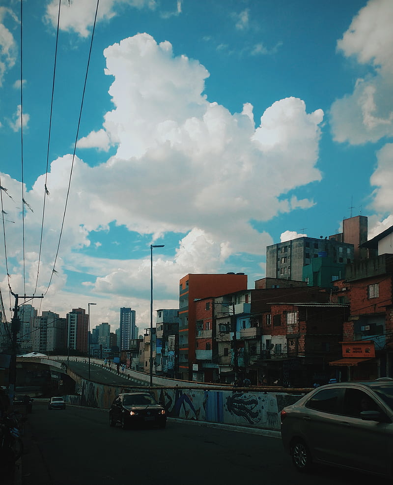 Favela Heliopolis , brazil, city, edge, helipa, sao paulo, HD phone wallpaper