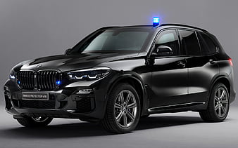 BMW X5 Protection VR6, police cars, 2019 cars, SUVs, armored cars, 2019 BMW X5, german cars, BMW, HD wallpaper