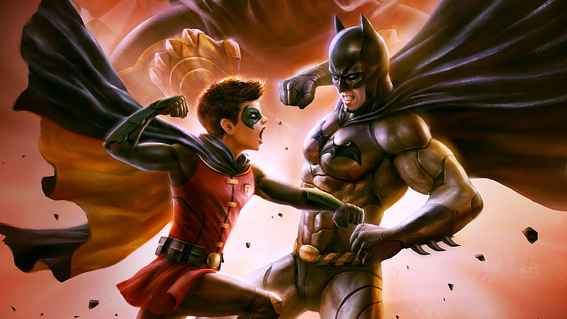 Batman Vs Robin, batman, robin, superheroes, artwork, digital-art, artstation, HD wallpaper