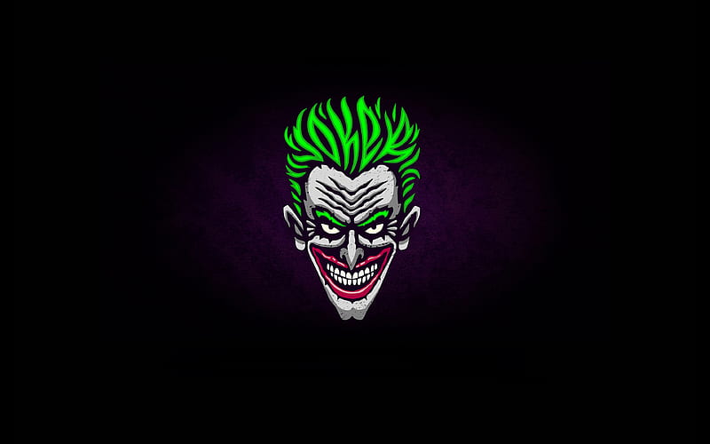 Joker anti-hero, minimal, creative, antagonist, HD wallpaper