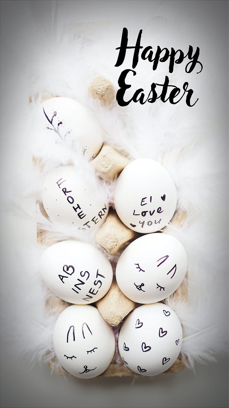 Happy Easter 24, bunny, easterbunny, eastereggs, eastersunday, happyeaster,  love, HD phone wallpaper | Peakpx