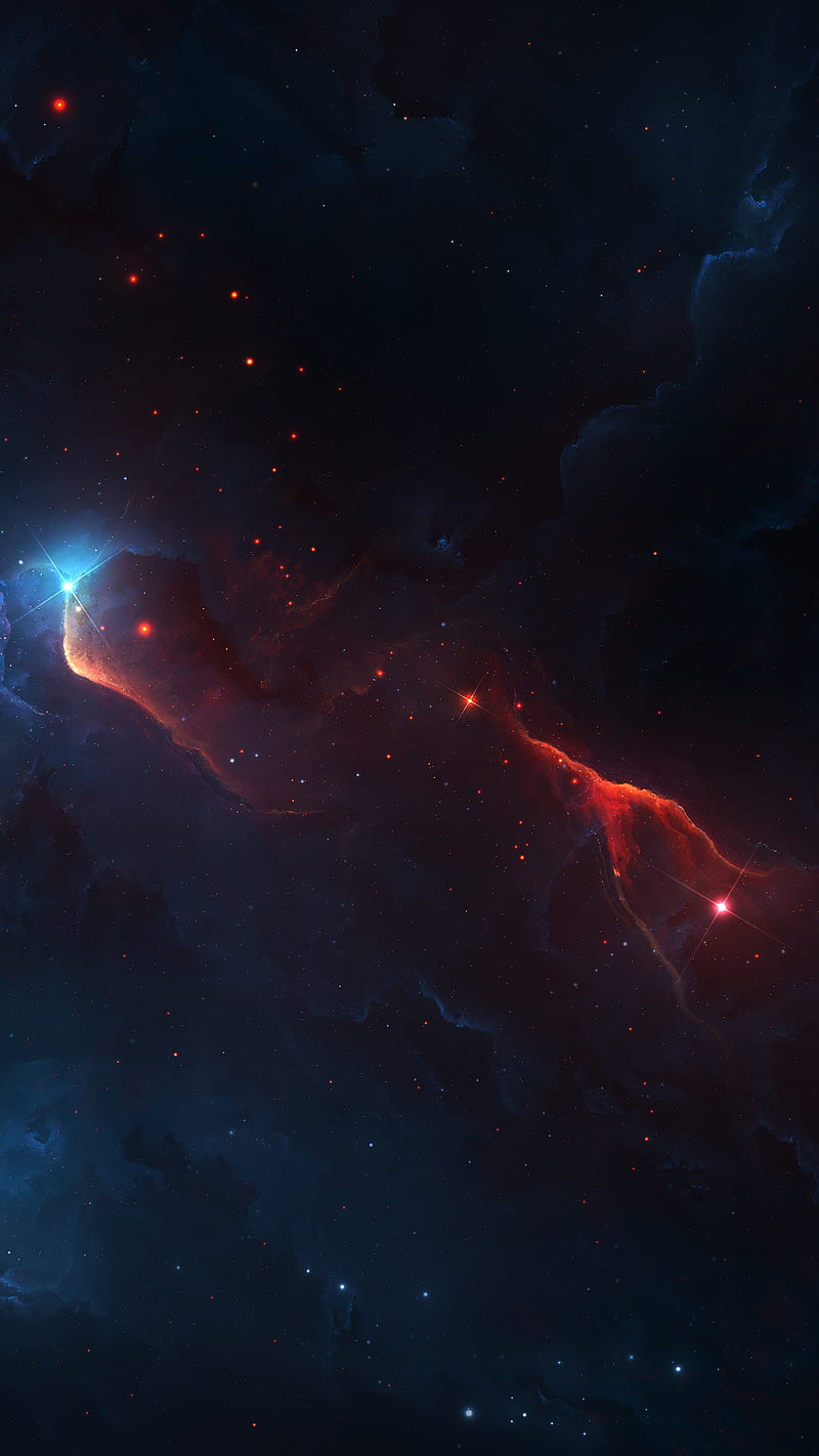 Ames Nebula 1, space, HD phone wallpaper