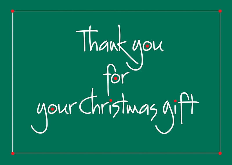 ●●● Christmas Gratitude ●●●, red, thank you, green, christmas, gratitude, gift, HD wallpaper