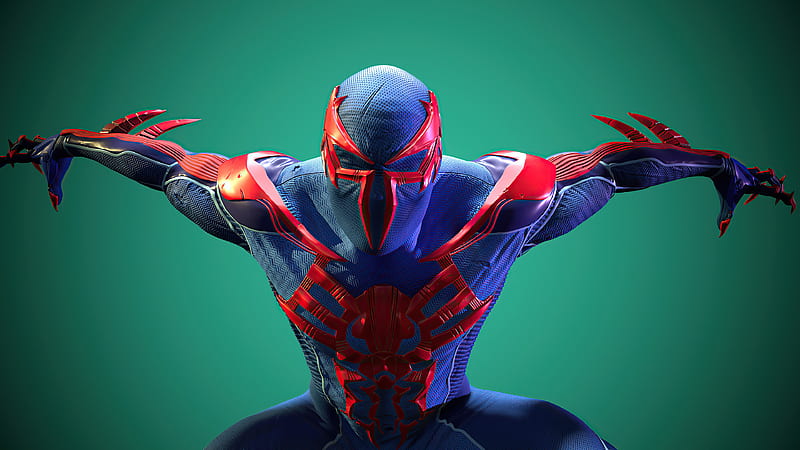 Spider Man 2099 Art, spiderman, superheroes, artwork, artist, artstation, HD wallpaper